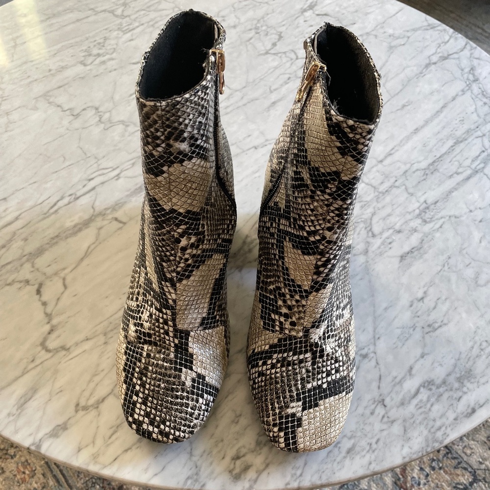 ASOS Snake Skin Bootie - Picture 3 of 6